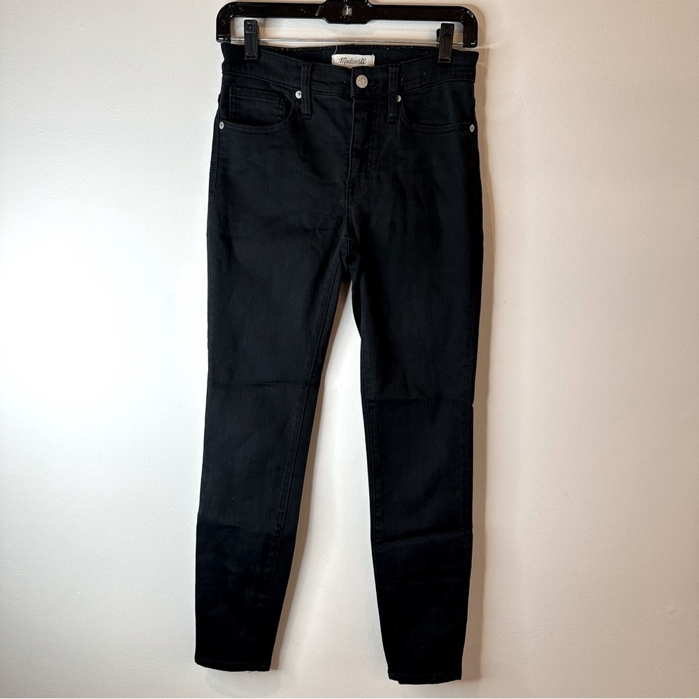 Madewell Black 9” High Rise Skinny Jeans Size‎ 26 Black